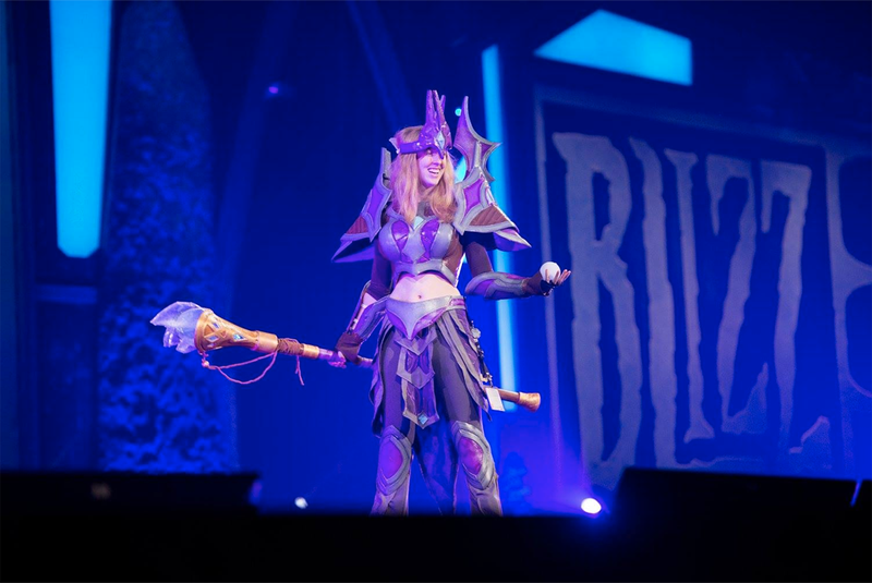 Tempest Regalia Jaina from Heroes of the Storm.